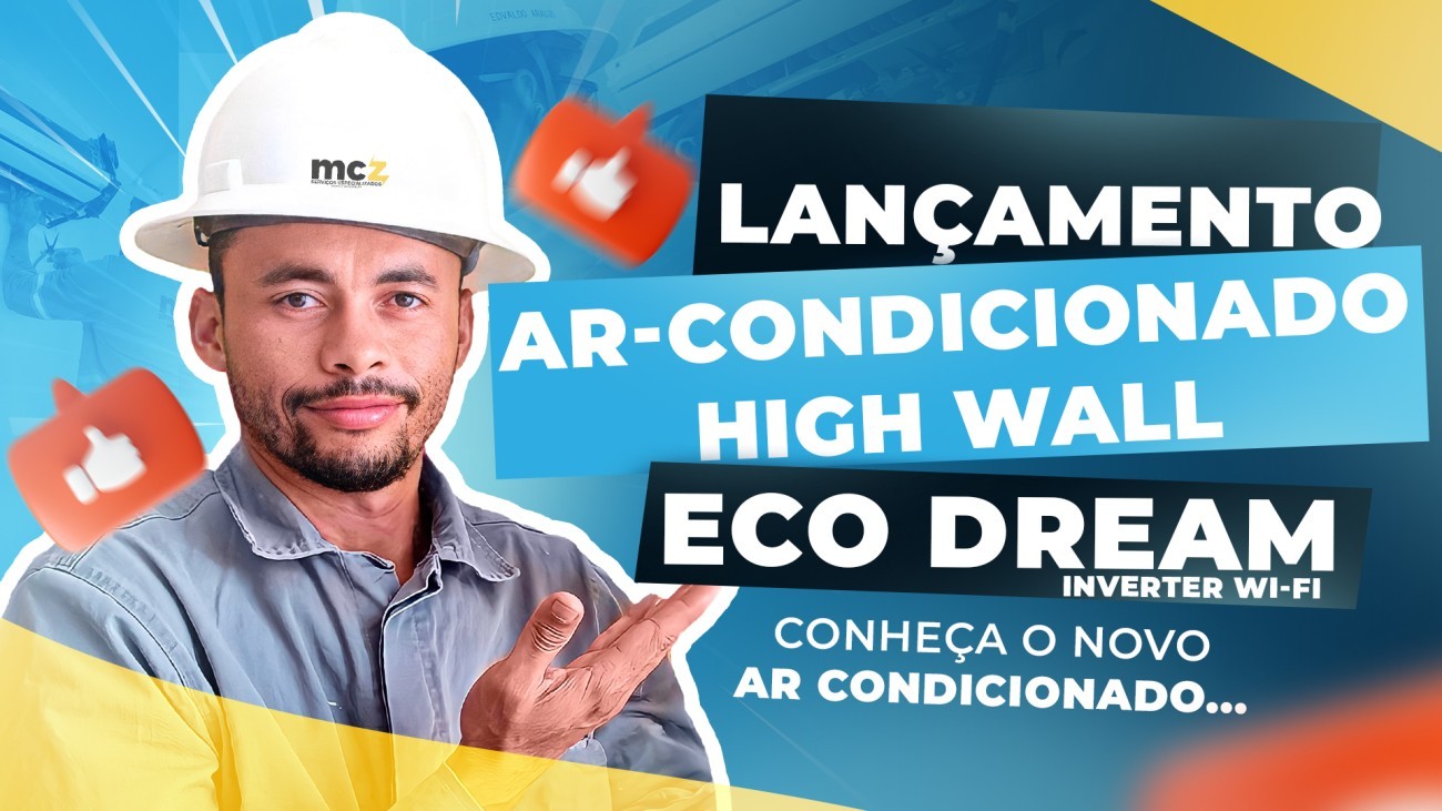 AR-CONDICIONADO ECO DREAM INVERTER WI- FI LANÇAMENTO VEJA COMIGO ESSE NOVO APARELHO